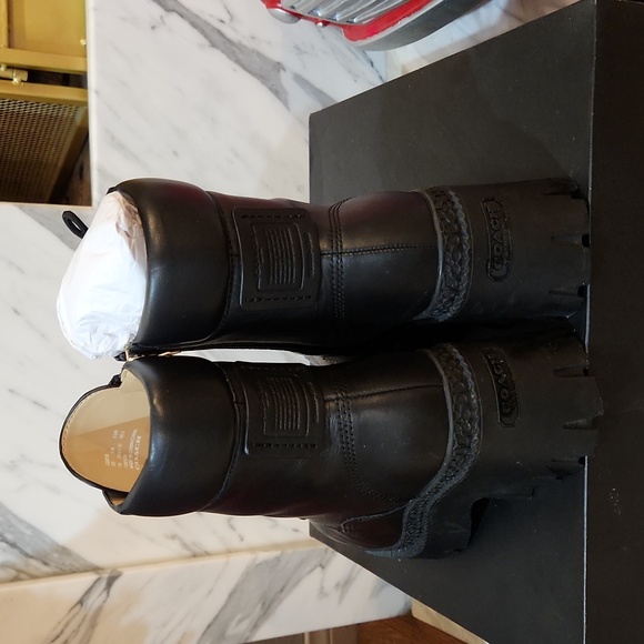 Coach Ainsley Boots Sz 9 - Picture 7 of 14